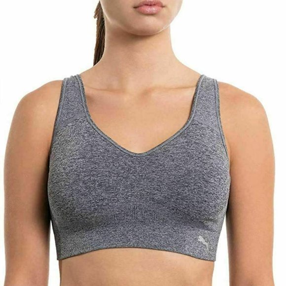 PUMA Performance 2 PACK Seamless Sports Bra NIB - Picture 2 of 6